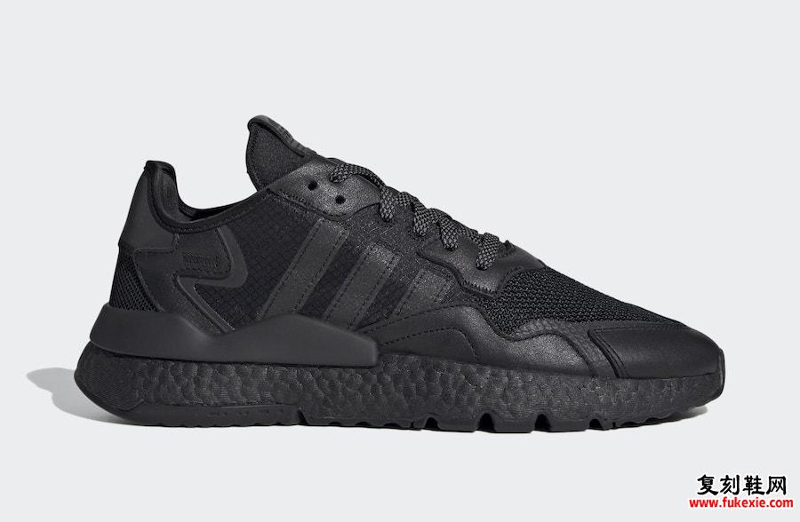 adidas Nite Jogger Black Reflective FV1277发售日期