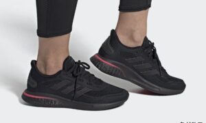 adidas Supernova Core Black Signal Pink FW8822发售日期