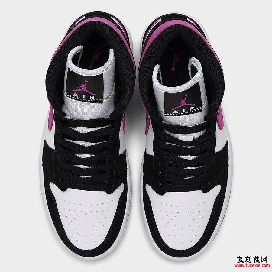 Air Jordan 1 Mid WMNS Magenta BQ6472-005发售日期