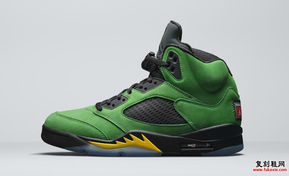 Air Jordan 5 Oregon Ducks CK6631-307发售日期