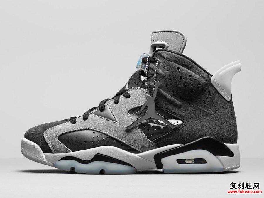 Air Jordan 6 WMNS Black Light Smoke Gray Sail Chrome CK6635-001发售日期