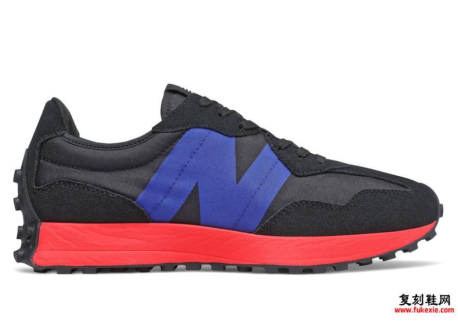 New Balance 327黑色红色紫色发售日期信息