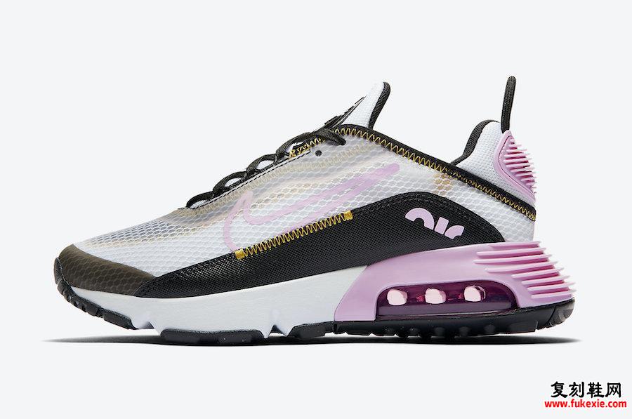 Nike Air Max 2090 WMNS White Black Pink CJ4066-104发售日期