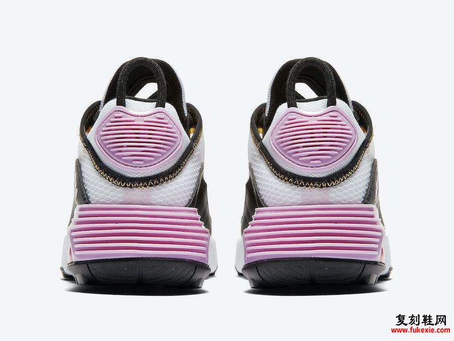 Nike Air Max 2090 WMNS White Black Pink CJ4066-104发售日期