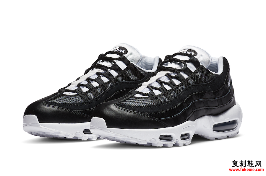 Nike Air Max 95 Black White CK6884-001发售日期