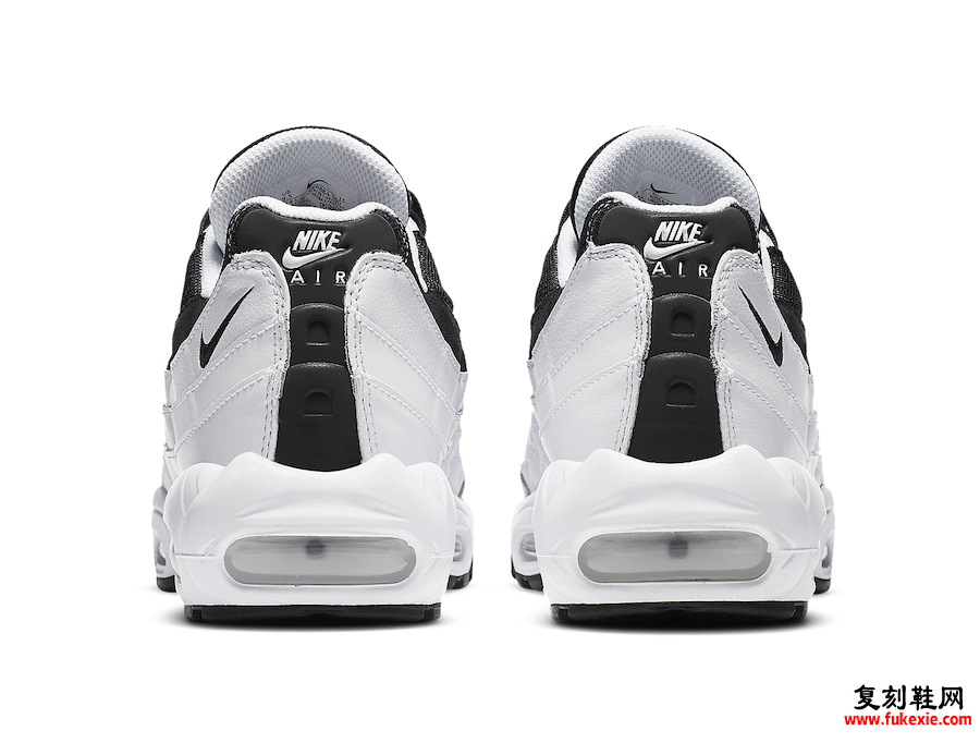 Nike Air Max 95 White Black CK6884-100发售日期