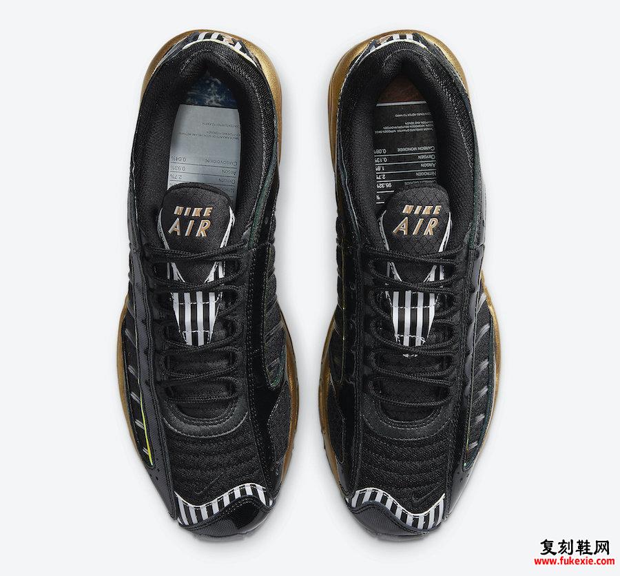 Nike Air Max Tailwind 4 IV SE黑色金属金色CT1263-001发售日期