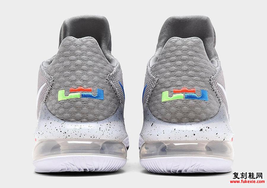 Nike LeBron 17 Low Particle Gray CD5007-004发售日期