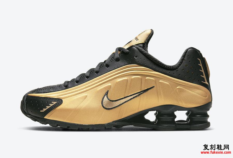 Nike Shox R4 Metallic Gold黑色104265-702发售日期信息