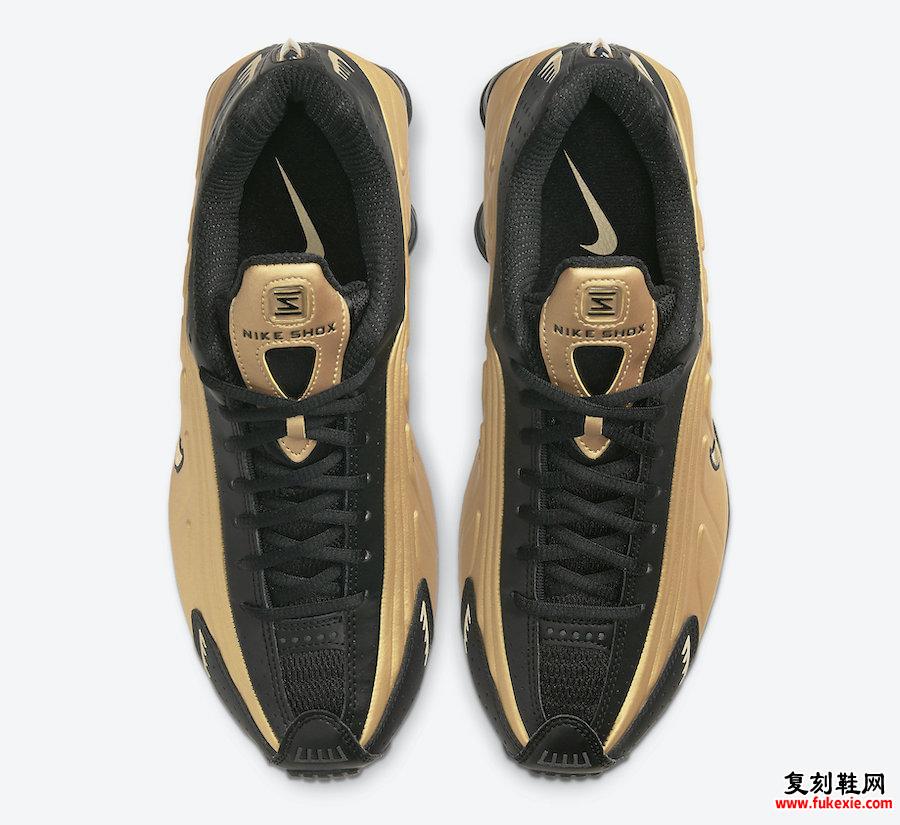 Nike Shox R4 Metallic Gold黑色104265-702发售日期信息