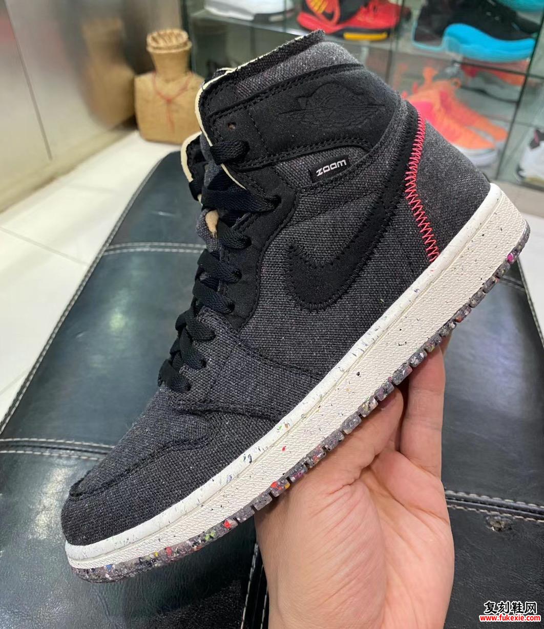 太空嬉皮Air Jordan 1 High Zoom CW2414-001发售日期