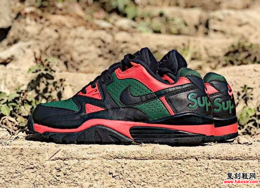 Supreme Nike Air Cross Trainer 3 Low Black Gorge Green University Red发售日期信息