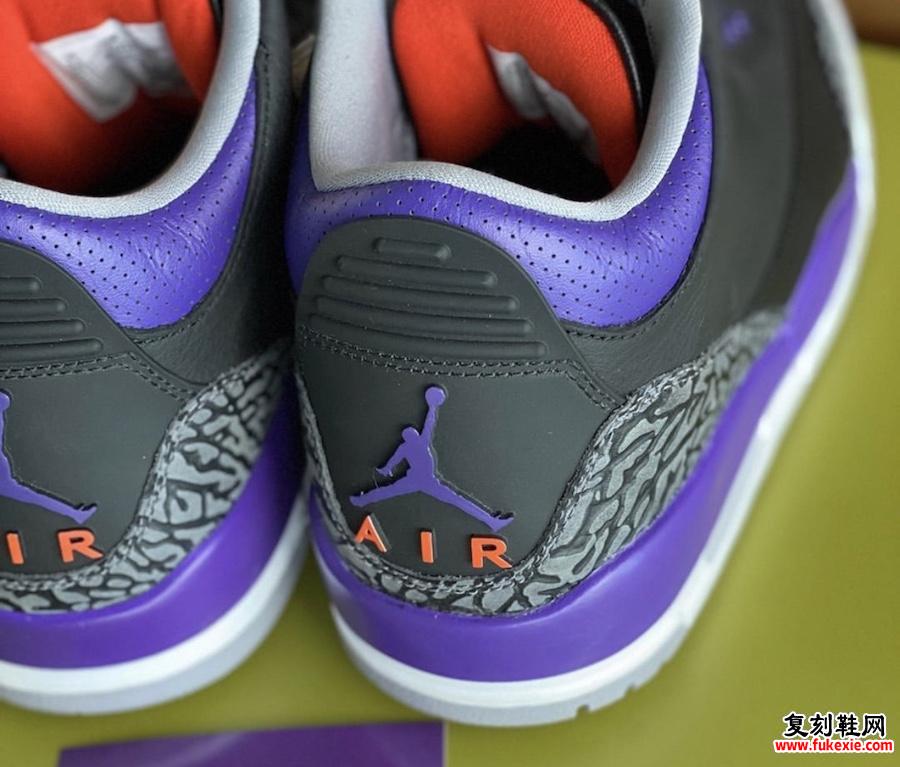 Air Jordan 3 Court Purple Suns CT8532-050发售日期定价