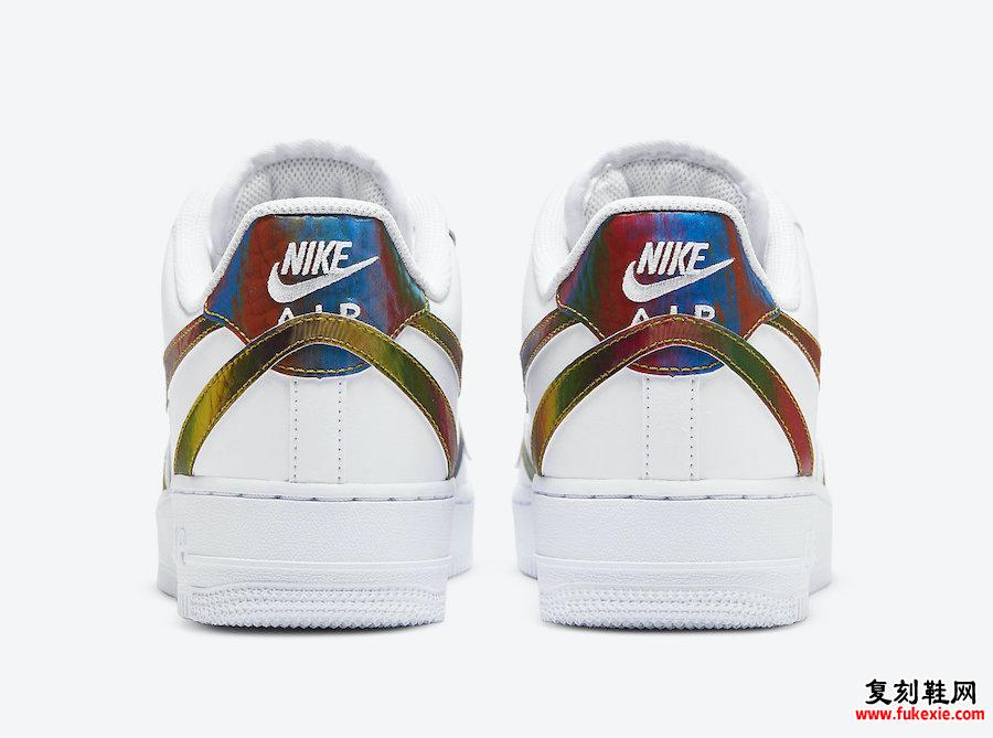 Nike Air Force 1 White Misplaced Swoosh CK7214-101发售日期