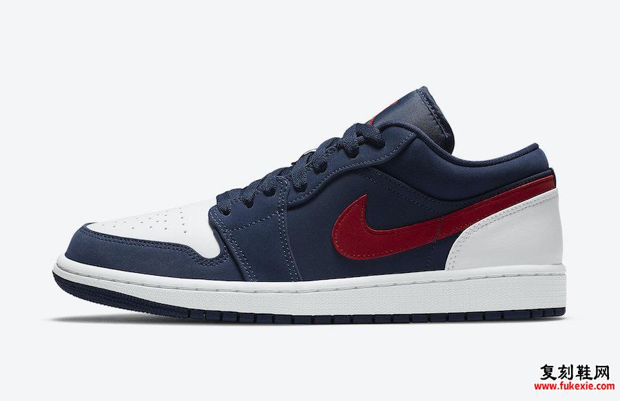 Air Jordan 1 Low USA CZ8454-400发售日期