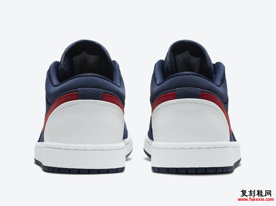 Air Jordan 1 Low USA CZ8454-400发售日期