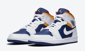 Air Jordan 1 Mid Royal Blue Laser Orange 554724-131发售日期