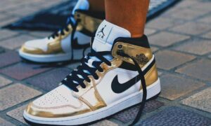 Air Jordan 1 Mid White Metallic Gold DC1419-700发售日期