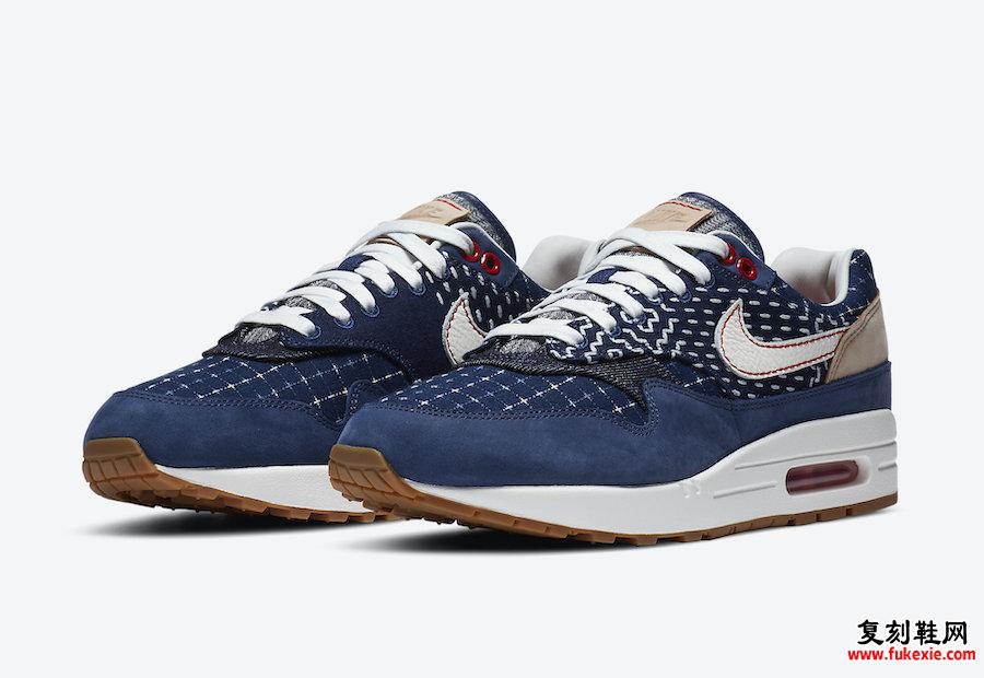 DENHAM Nike Air Max 1 CW7603-400发售信息