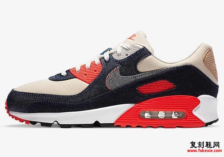 DENHAM Nike Air Max 90 Infrared发布日期信息