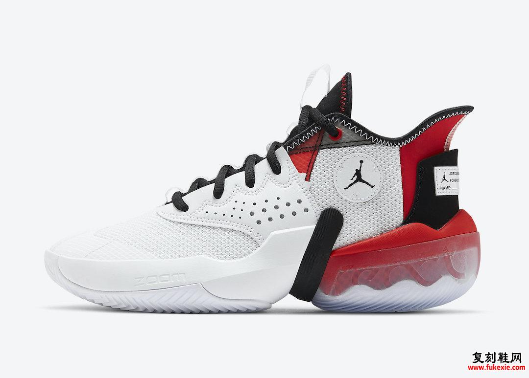 Jordan React Elevation White University Red Black CK6617-100发售日期信息