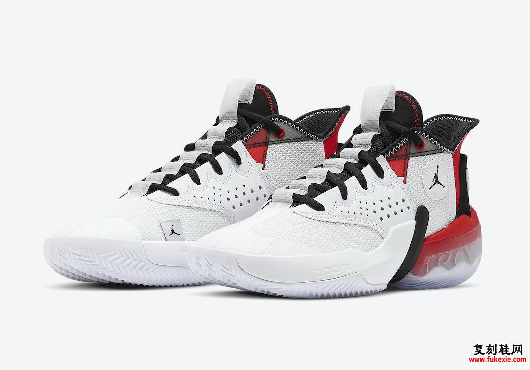 Jordan React Elevation White University Red Black CK6617-100发售日期信息