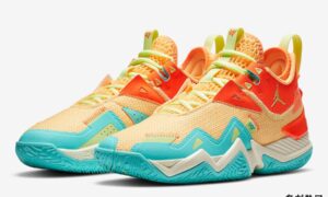 乔丹·韦斯特布鲁克(Jordan Westbrook)One Take芒果橙蓝色伏特CJ0780-800发售日期