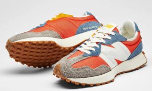 New Balance 327 Orange Blue Grey发售日期信息