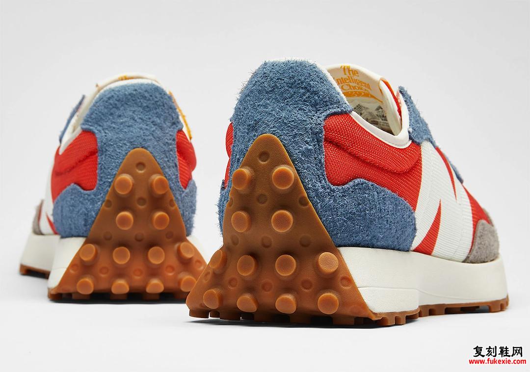 New Balance 327 Orange Blue Grey发售日期信息