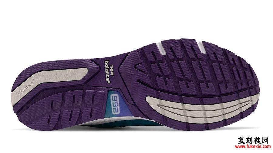 New Balance 992 Purple Teal发售日期信息