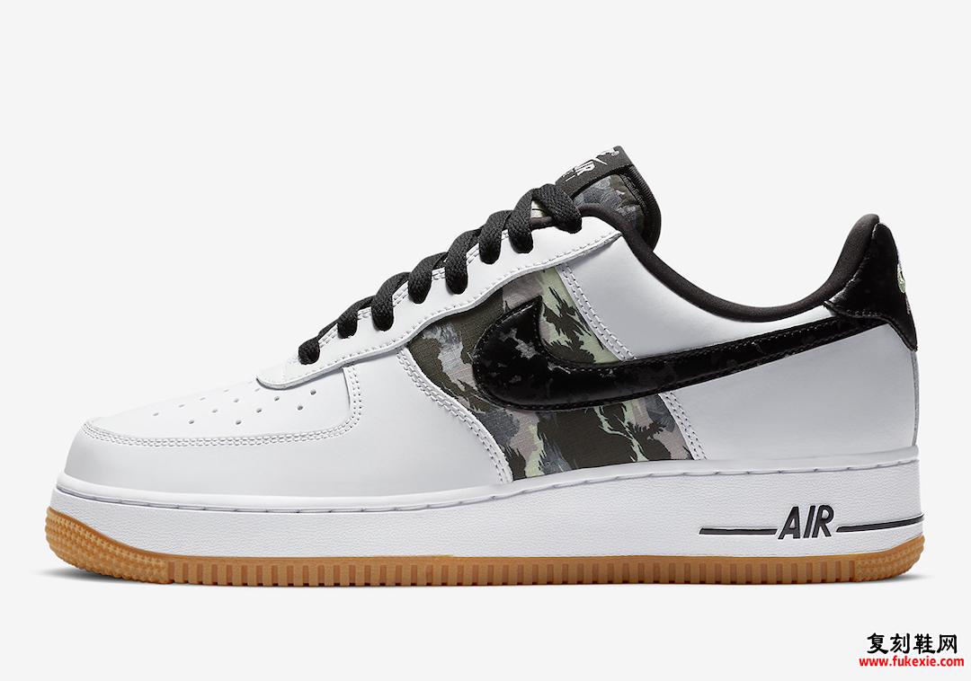 Nike Air Force 1 Low White Camo CZ7891-100发售日期