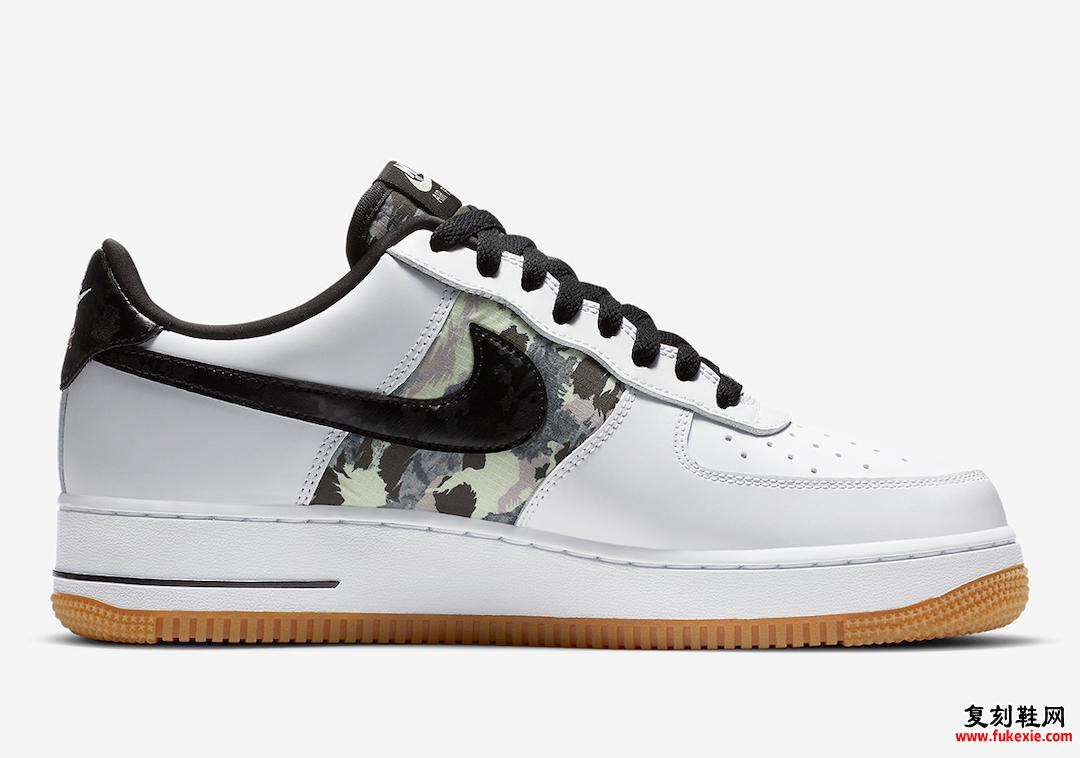 Nike Air Force 1 Low White Camo CZ7891-100发售日期