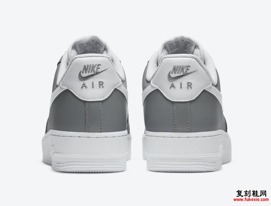 Nike Air Force 1 Low Wolf Gray CK7803-001发售日期