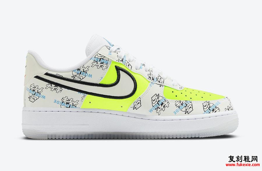 Nike Air Force 1 Worldwide Pack DA1343-117发售日期信息