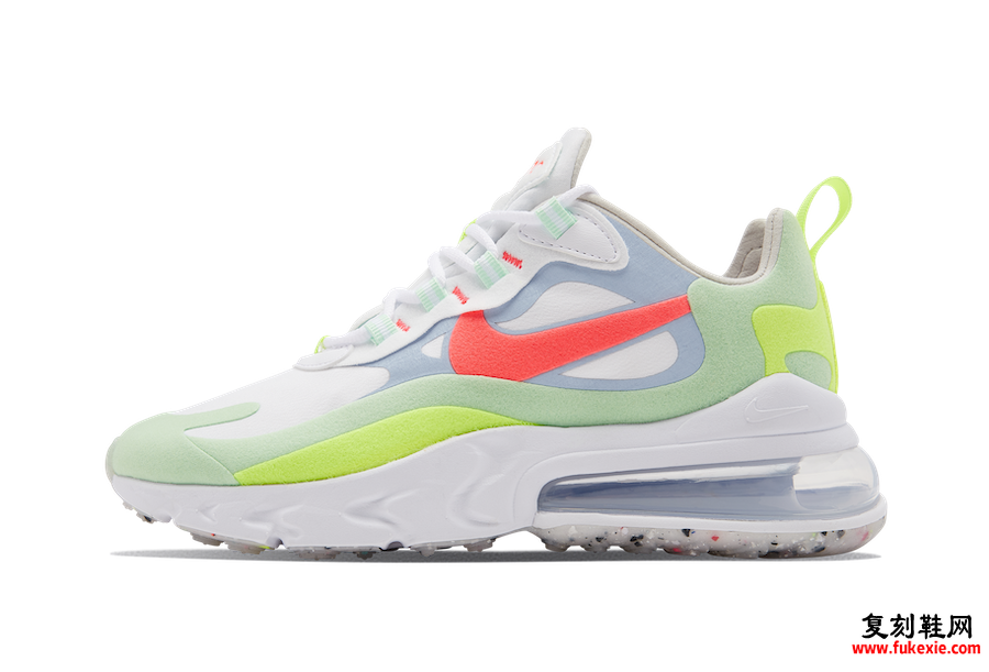 Nike Air Max 270 React Flash Crimson Cucumber DB5927-161发售日期