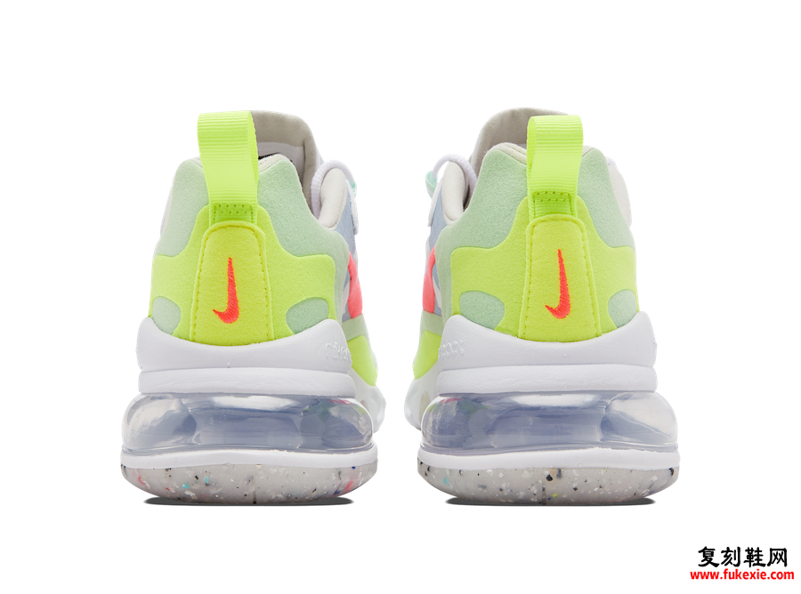 Nike Air Max 270 React Flash Crimson Cucumber DB5927-161发售日期