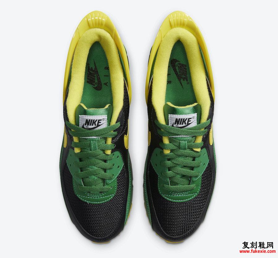 Nike Air Max 90 FlyEase Oregon Ducks CZ4270-001发售日期