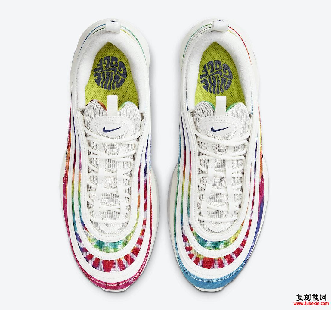 Nike Air Max 97 Golf Tie-Dye CK1219-100发售日期