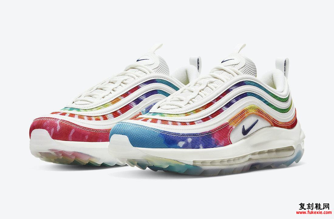 Nike Air Max 97 Golf Tie-Dye CK1219-100发售日期