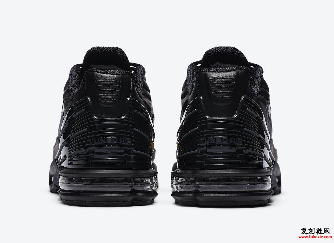 Nike Air Max Plus 3黑色皮革CK6716-001发售日期