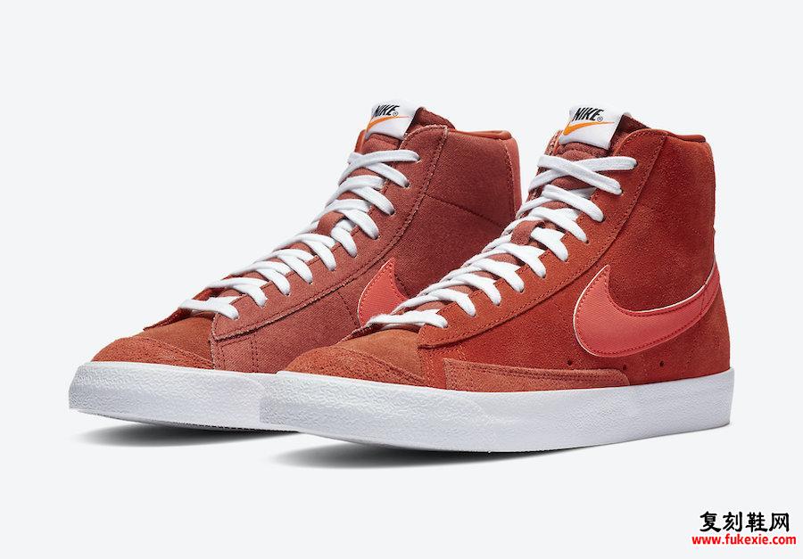 Nike Blazer Mid 77 Vintage Mantra Orange CZ4609-800发售日期