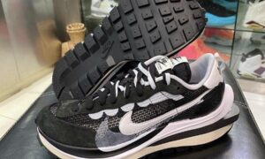 sacai Nike VaporWaffle黑色白色CV1363-001