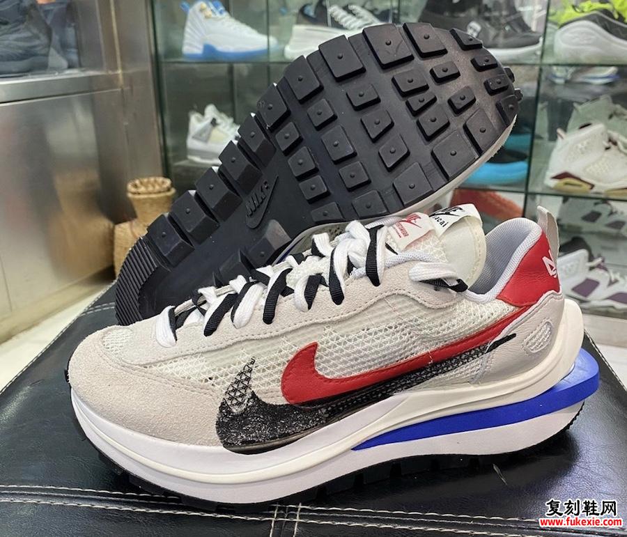 sacai Nike VaporWaffle Game Royal Sport Fuchsia CV1363-100发布