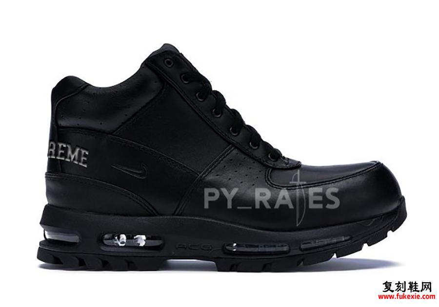 Supreme Nike Air Max Goadome Black发售日期