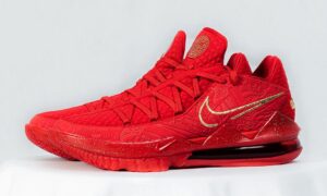 Titan Nike LeBron 17 Low Red CD5008-600发售日期