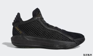 adidas Dame 6 Leather Black Metallic Gold FV8627发售信息