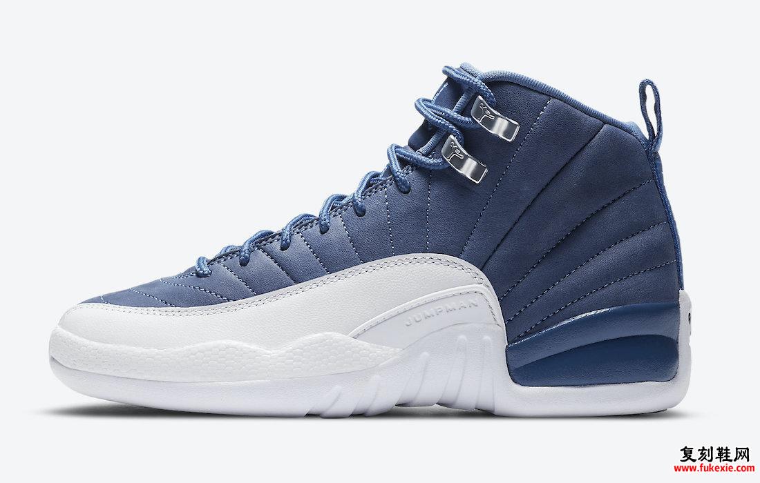 Air Jordan 12 GS Indigo Stone Blue DB5595-404发售日期