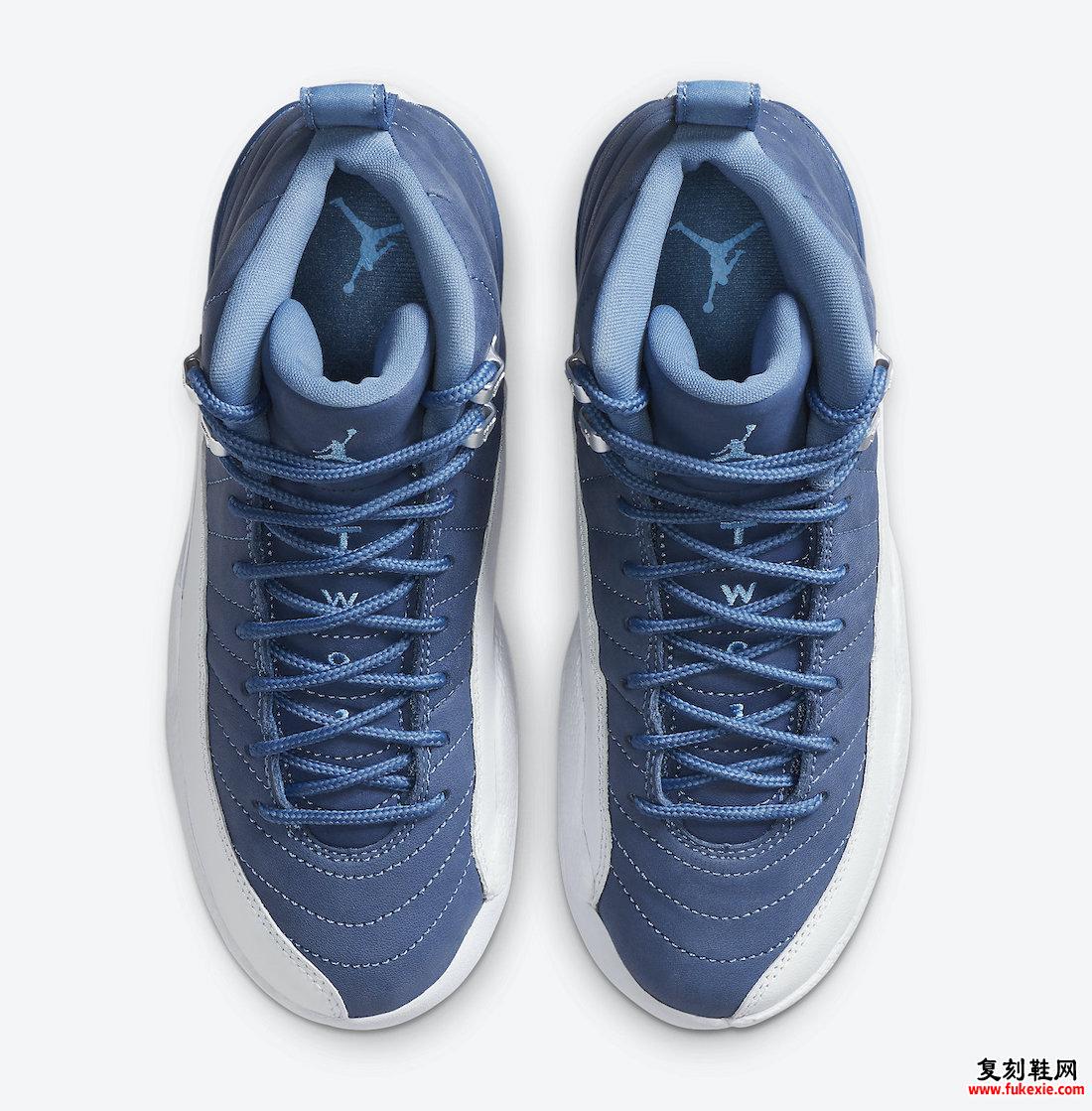 Air Jordan 12 GS Indigo Stone Blue DB5595-404发售日期