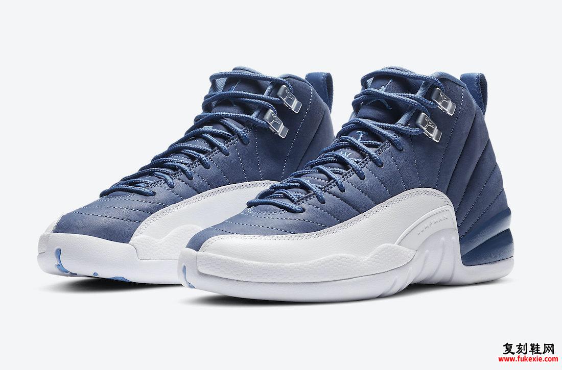 Air Jordan 12 GS Indigo Stone Blue DB5595-404发售日期