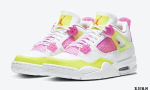 Air Jordan 4 GS Lemon Venom Pink Blast CV7808-100发售信息